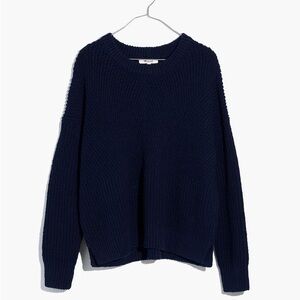 Madewell Navy Joslin Sweater